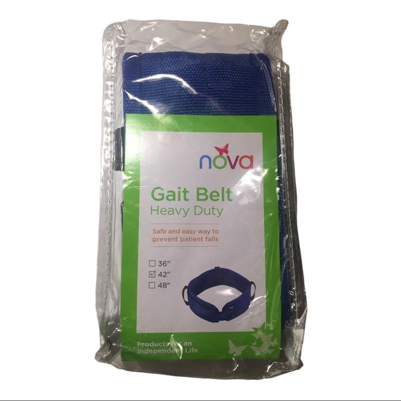 NOVA Gait Belt Heavy Duty 42" NWOT - Picture 3 of 4